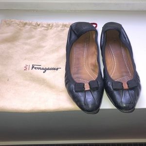 My joy ferragamo ballet flats